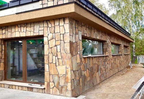 Плитняк кора дерева для фасада купить в Красногорске