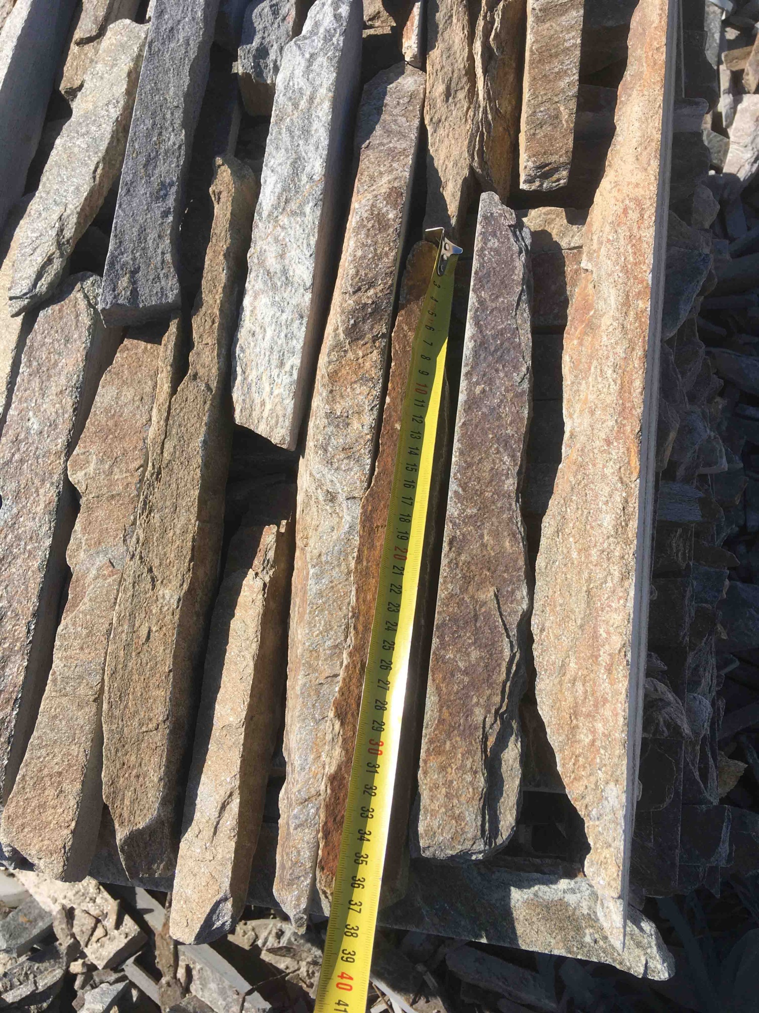 Горбушка златолит мультиколор для облицовки купить в Красногорске