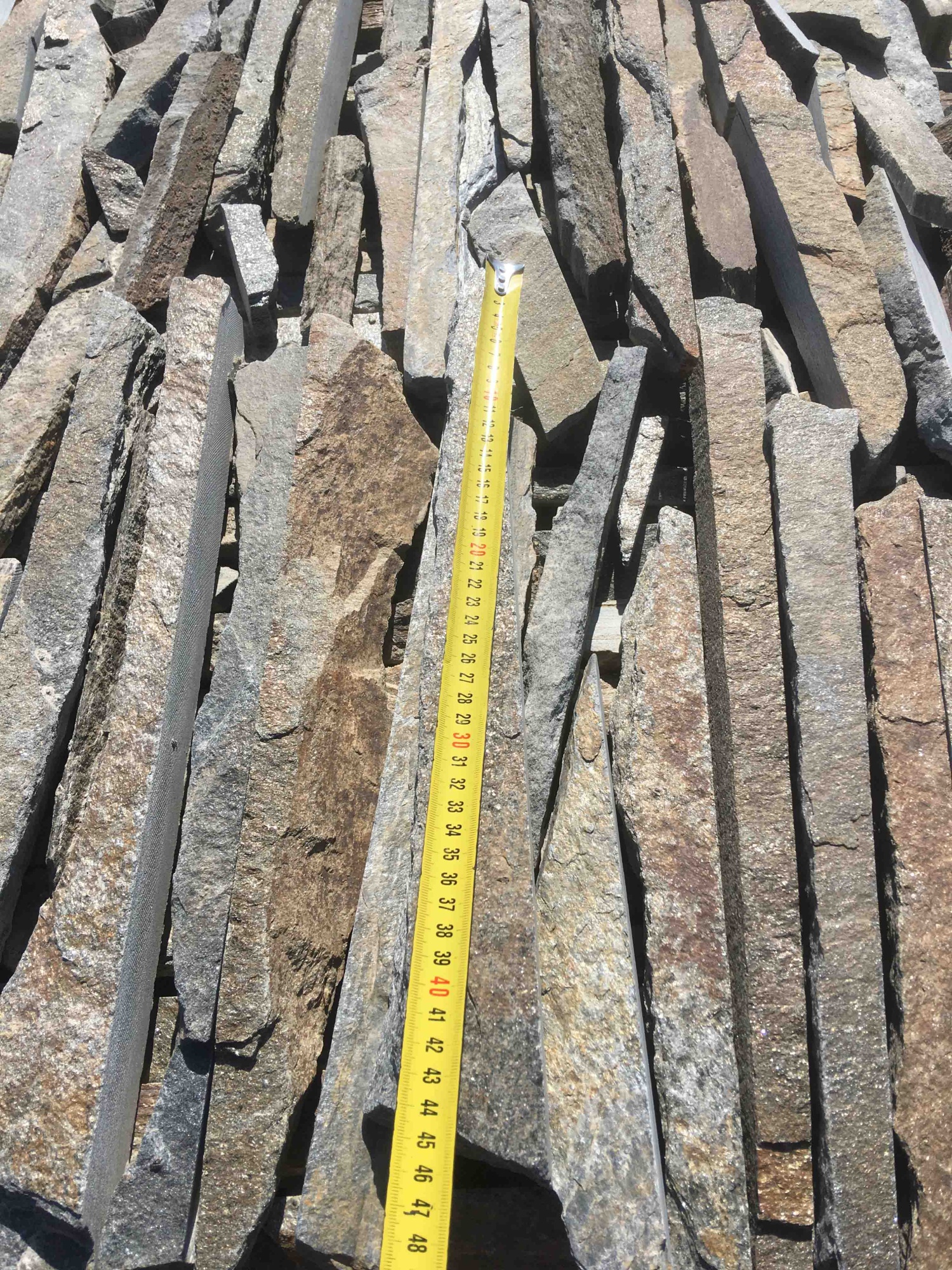 Горбушка златолит мультиколор для облицовки купить в Красногорске