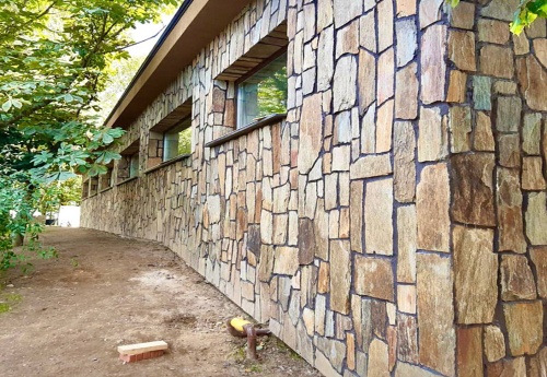 Плитняк кора дерева для цоколя, отмостки купить в Красногорске