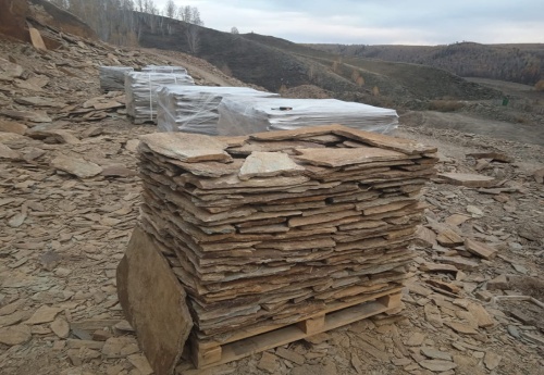 Плитняк кора дерева для цоколя, отмостки купить в Красногорске