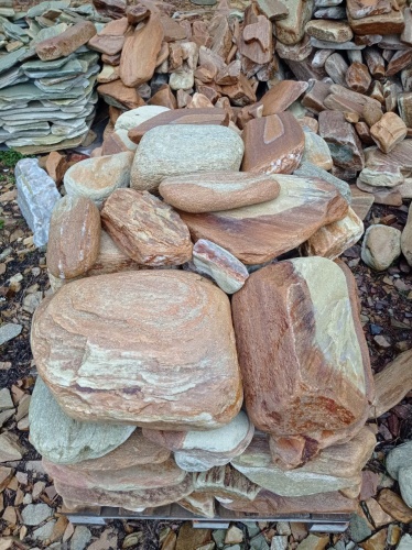 Златолит жёлтый, жёлто-зелёный глыбки и валуны для ланшафтного дизайна купить в Красногорске