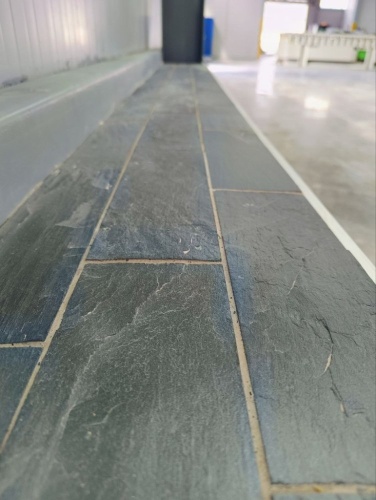 Плитка чёрная из натурального камня фасадная 30 см * 5 см, толщина 7 мм -30 мм купить в Красногорске