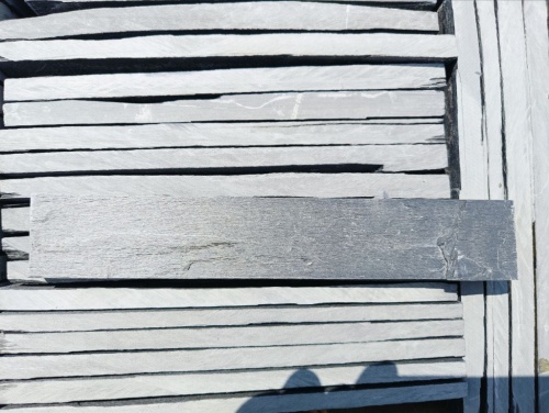 Плитка чёрная из натурального камня фасадная 30 см * 5 см, толщина 7 мм -30 мм купить в Красногорске