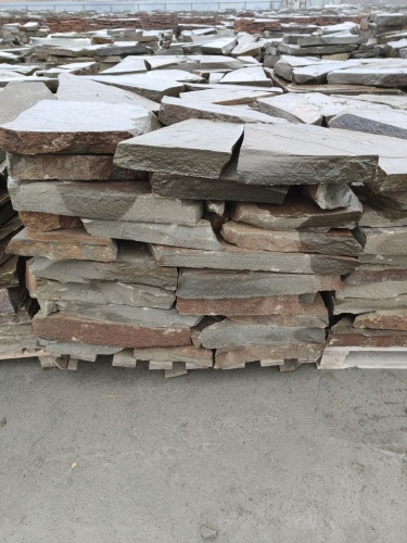 Плитняк песчаник серо-зелёный для мощения 60-65 мм купить в Красногорске